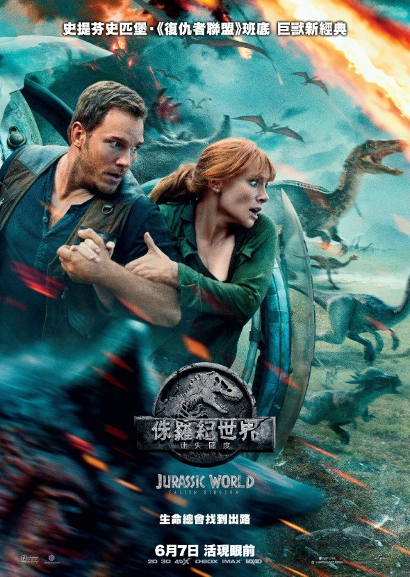 侏羅紀世界：迷失國度 (3D IMAX版)電影圖片 - JWFK_Poster_HongKong_Stampede_S_1525488644.jpg