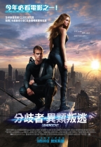 分歧者: 異類叛逃 (Divergent)電影海報
