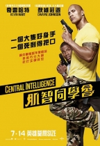 肌智同學會 (Central Intelligence)電影海報