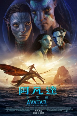 AVATAR: WAY OF THE WATER MOVIE POSTER